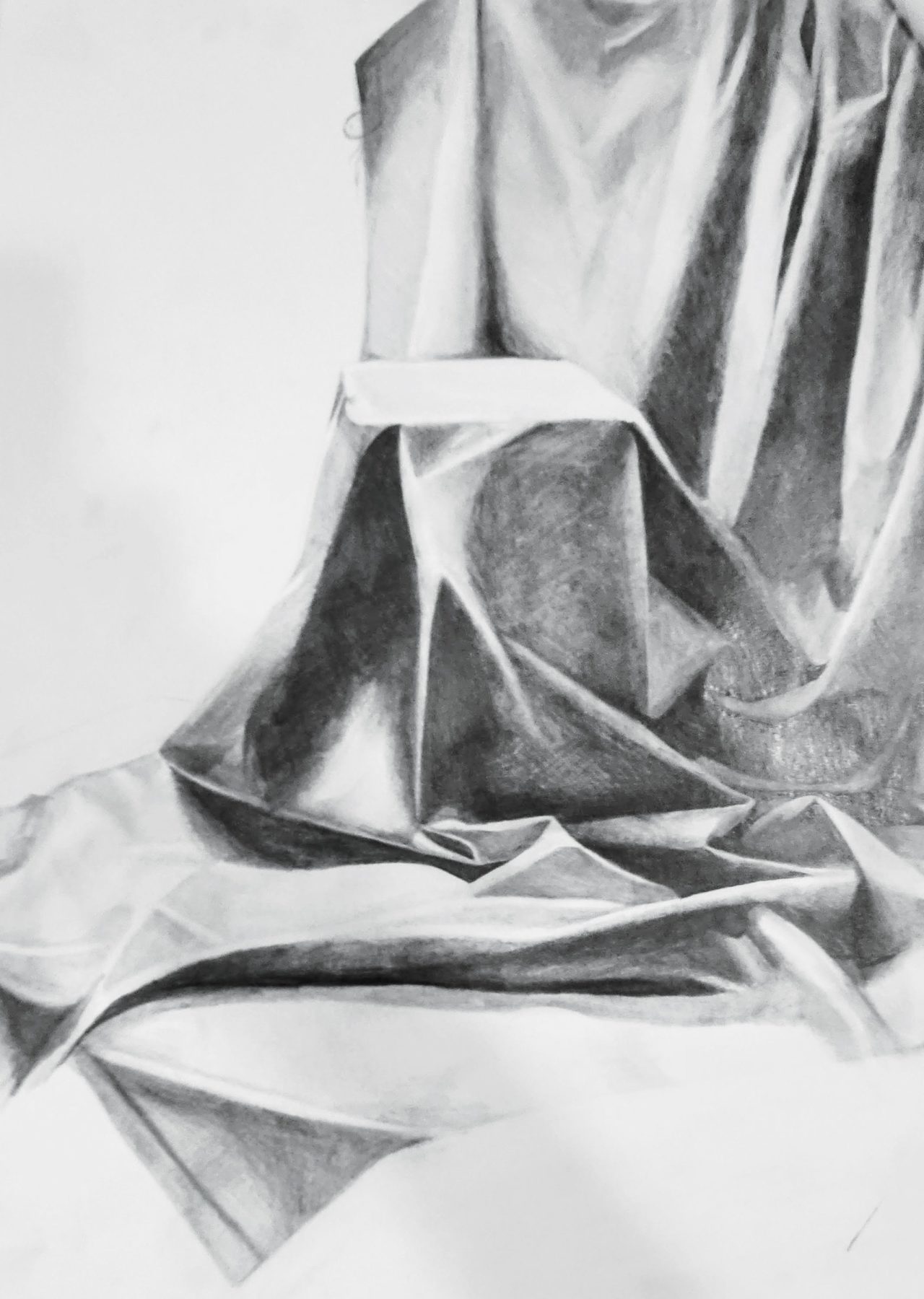Fabric Folds Still Life