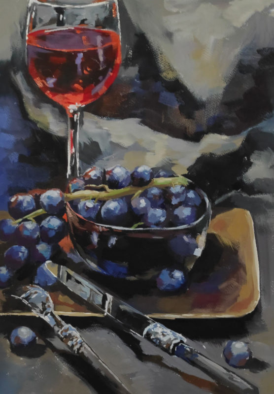 Grapes and Wine